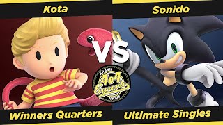 SSBU - 4o4 Smash Monthly 3 - Kota (Lucas) vs IluZ| Sonido (Sonic) - Winners Quarter-Final