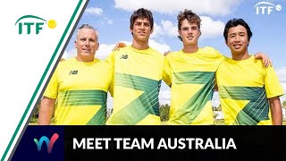 Meet Team Australia | Junior Davis Cup | ITF