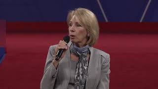 Secretary DeVos on the Hypocrisy of Those Opposing Education Freedom