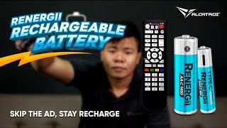 SKIP THE AD, STAY RECHARGE | ALCATROZ RENERGII Li-ION AA / AAA RECHARGEABLE BATTERY