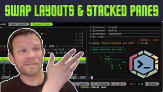 New Zellij Features: Swap Layouts and Stacked Panes