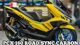 HONDA PCX 160 ROADSYNC 2025 MODIFIKASI RATA (Foto) #pcx160 #pcx2025 #pcx160roadsync