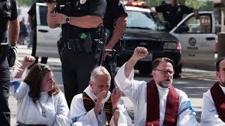 Rabbis, Pastors and Other Faith Leaders Arrested While Protesting Trump Policies in Los Angeles