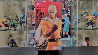 ONE PUNCH MAN SAITAMA ICHIBANSHO FIGURE WITH SERIOUS FACE UNBOXING/REVIEW  MASTERLISE