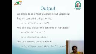 Variables in Python | Problem Solving using Python | SNS Institutions