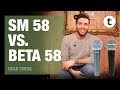 Shure SM58 vs. Beta 58 | Which one is better? | Thomann