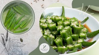 【Eng Sub】| How to Cook Delicious Boiled Okra | Healthy Food Recipe