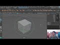 maya 入門 week1 3 物体の移動、回転、スケール