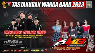 Live KMB Gedruk Sragen Tasyakuran Warga Baru PSHT Ranting Kedawung - AM audio - Mojodoyong 6 Agst 23