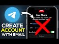 How To Create Telegram Account With Email - Full Guide