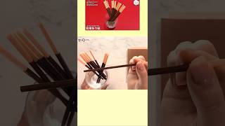 【折り紙】簡単 ポッキーの作り方✨How to make MIKADO#빼빼로#百奇#お菓子#チョコレート#11月11日#pocky#折り方#おりがみ#origami#摺紙#종이접기#shorts