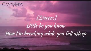 ||#lyrics||CronyLyric||#little do you know||#alex and Sierra||