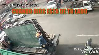 Accidente con vidrio