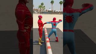 AVENGERS VS JUSTICE LEAGUE - SLAP BATTLE #shorts