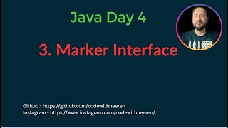 Day 4 - [#3] Marker Interface