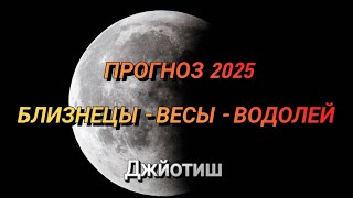 Какие сюрпризы ждут Близнецов, Весов и Водолее в в 2025 г #астрология_онлайн