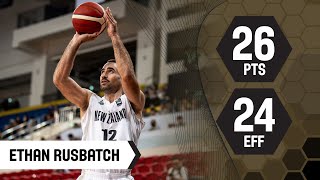 Ethan Stuart Marsters Rusbatch (26 PTS) | Top Performer | TPE vs NZL | FIBA Asia Cup 2025 QF.