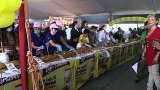 Mexico détient le record du plus long sandwich du monde