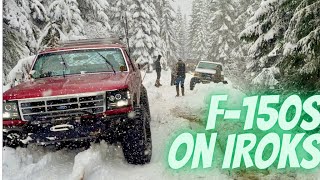 Another PNW snow run! #f150 #snowwheeling  #offroading