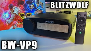 Blitzwolf BW-VP9 Home Cinema Projector - Android TV OS - Big Screen Gaming PS5 / XBOX - Under £200