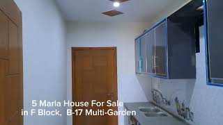 5 Marla Villa for sale in B17 Islamabad