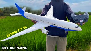 Build and Fly Boeing 777-9X | Micro foam plane