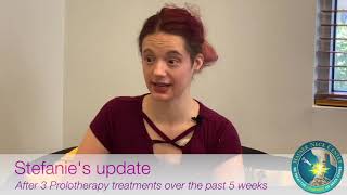 Ehlers Danlos Syndrome, gastroparesis, POTS and more- Stefanie's Prolotherapy case