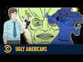 Der American Werewolf | Ugly Americans | S01E02 | Comedy Central Deutschland