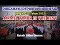 AIKMEL TIMUR MEMANG OK || Gerak Jalan Umum || HUT RI Ke-77 Tahun 2022