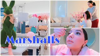 MARSHALLS  | ASI ME APLICO MIS PESTAÑAS Y ARREGLO MIS UÑAS | COMPRANDO DESPENSA SEMANAL