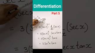 Differentiation | Part 5 | Derivative | Calculus | Class 11 | Class 12 | JEE | In English #shorts