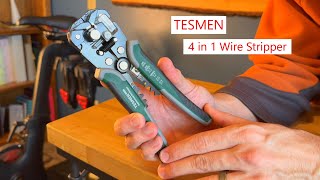 TESMEN 4 in 1 Wire Stripper, the ultimate tool for wires #electrician #wire #wirecutter