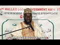 mugyara halayenmu allah ya tausayama. majlisi na 15 . m. abdullahi yusuf ciromawa