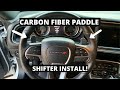 CARBON FIBER HELLCAT PADDLE SHIFTERS INSTALL!