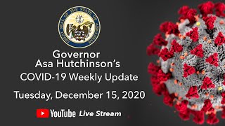 LIVE: Governor Hutchinson Provides Weekly COVID-19 Update (12.15.20)