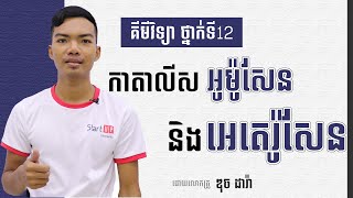 គីមីវិទ្យា​ថ្នាក់ទី១២​ កាតាលីសអូមូ៉សែននិងអេតេរូ៉សែន