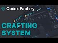 Codex Factory - FiveM Crafting System  [ QBox | QBCore | ESX | Standalone ]