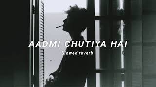 Aadmi Chutiya hai ( slowed + reverb )  rahgir | Soul Vibez