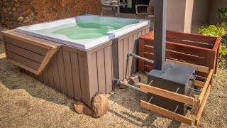 Technospa Wood Fired Hot Tub Launch