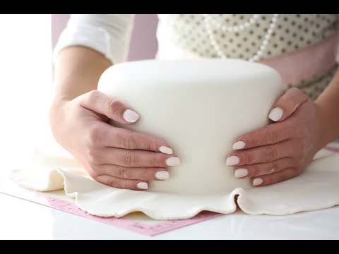 HOW TO COVER A CAKE WITH MARZIPAN, BASIC RECIPE EP13 HOW TO COVER A CAKE WITH MARZIPAN, BASIC RECIPE EP13