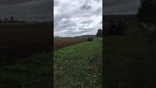 MTZ-52 First time plowing.