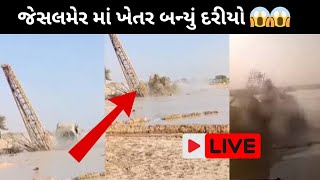 જેસલમેર માં ખેતર બન્યું દરીયો 😱😱 |  Jaisalmer  News