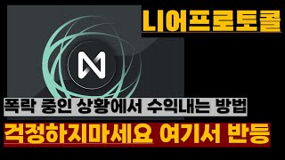 [니어프로토콜] 폭락 중인 상황에서 수익내는 방법! 걱정하지마세요 여기서 반등!