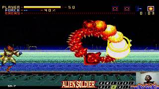 Alien Soldier SEGA PT3