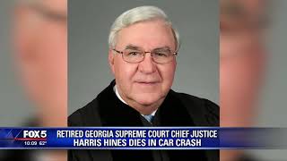 Retired GA Supreme Court Chief Justice dies in car crash