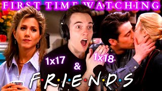 *IT HAPPENED!!* Friends S1 Ep: 17 \u0026 18 | First Time Watching | (reaction/commentary/review)