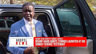 BISHOP DAVID ABIOYE'S SUNDAY SERVICE YESTERDAY WAS FULL OF LAUGHTER AND BLESSINGS