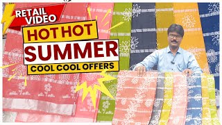 Hot Hot summer Cool Cool Offers | Blessing sarees