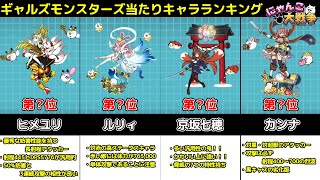 ギャルズモンスターズ当たりキャラランキング まとめ【にゃんこ大戦争 / The Battle Cats】