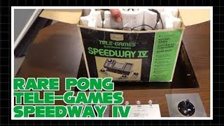 Rare Pong Tele-Games Speedway IV